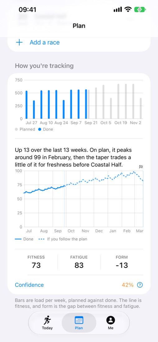 TriCoach screenshot 3